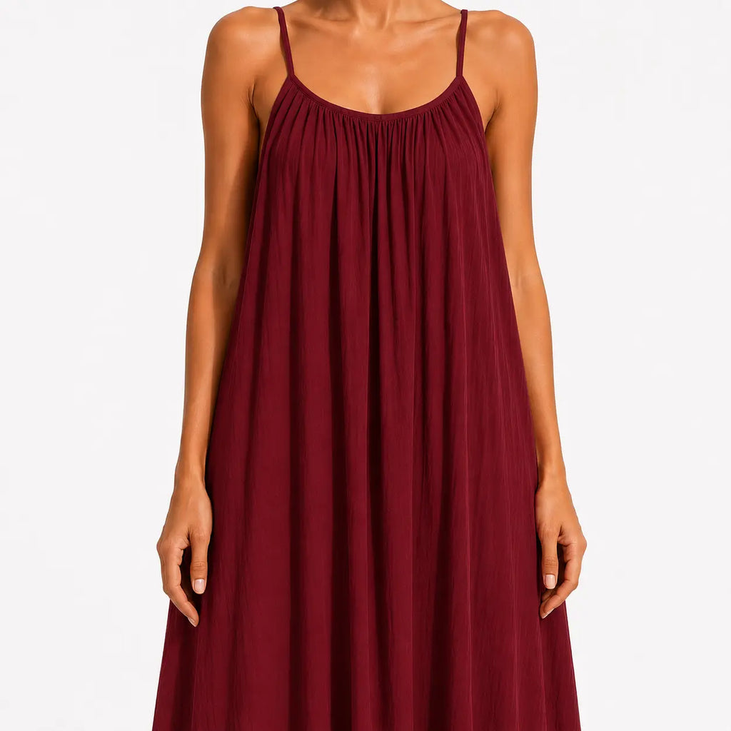 Estefania - Vestido ligero Con Espalda Abierta