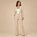 Bella - Elegante conjunto de traje con pantalones acampanados