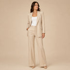 Bella - Elegante conjunto de traje con pantalones acampanados