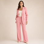 Bella - Elegante conjunto de traje con pantalones acampanados