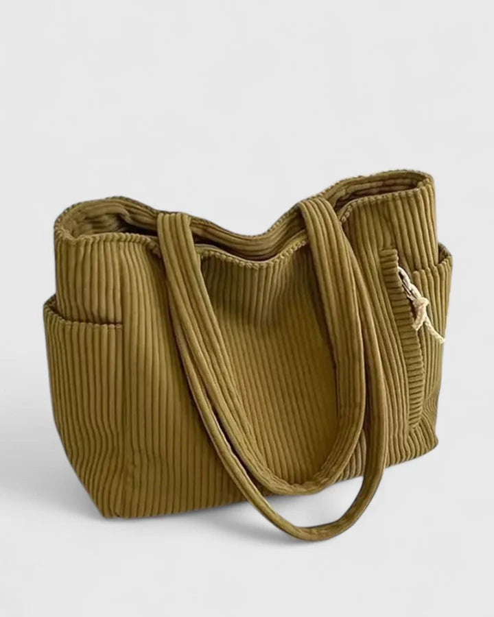 Lorena - Bolso de mano informal para mujer con un diseño espacioso