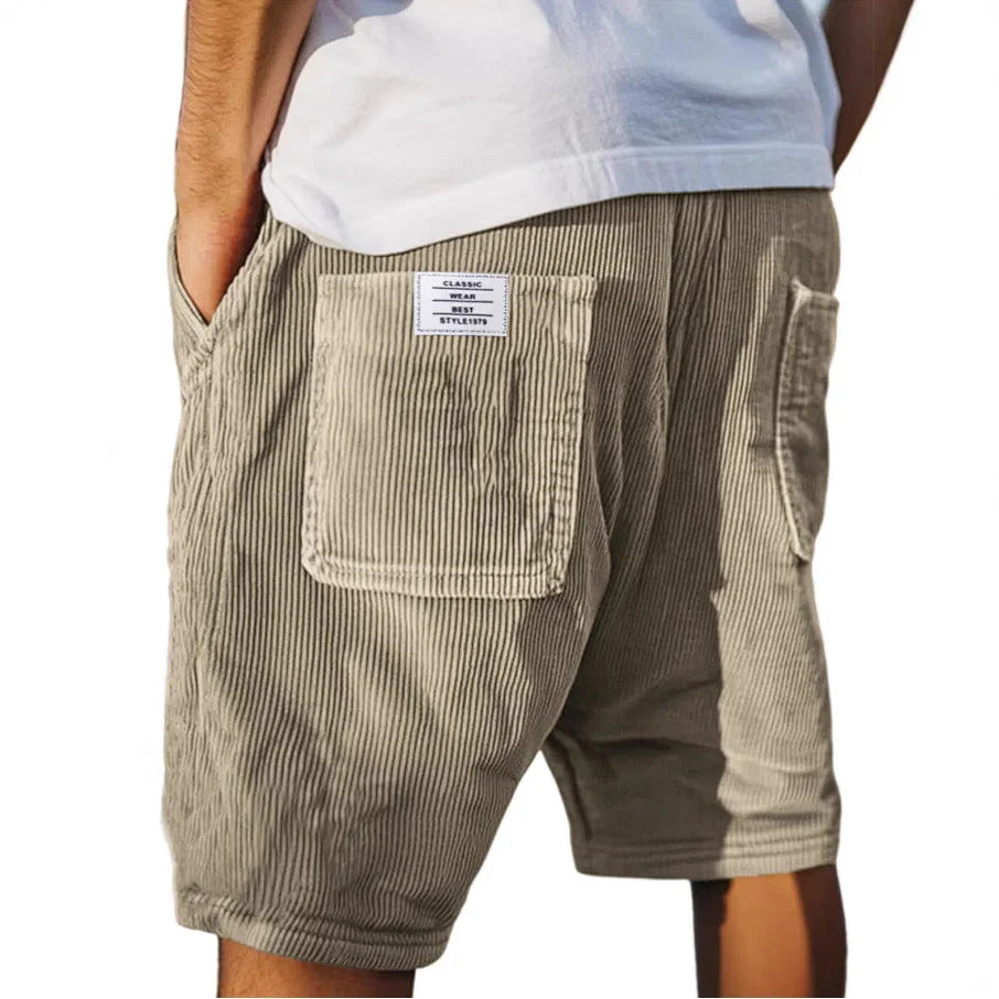 Joel - Pantalones cortos de pana Premium