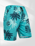 Carlos - Bañadores con estampado de palmeras exclusivo