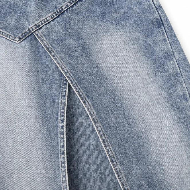 Amelia - Falda larga Denim